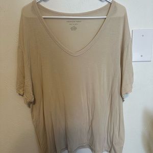 COPY - American Eagle Outfitters Soft and Sexy Tan shirt L